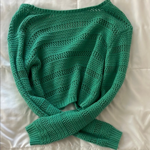 Hollister Green Knit Top - Picture 3 of 4